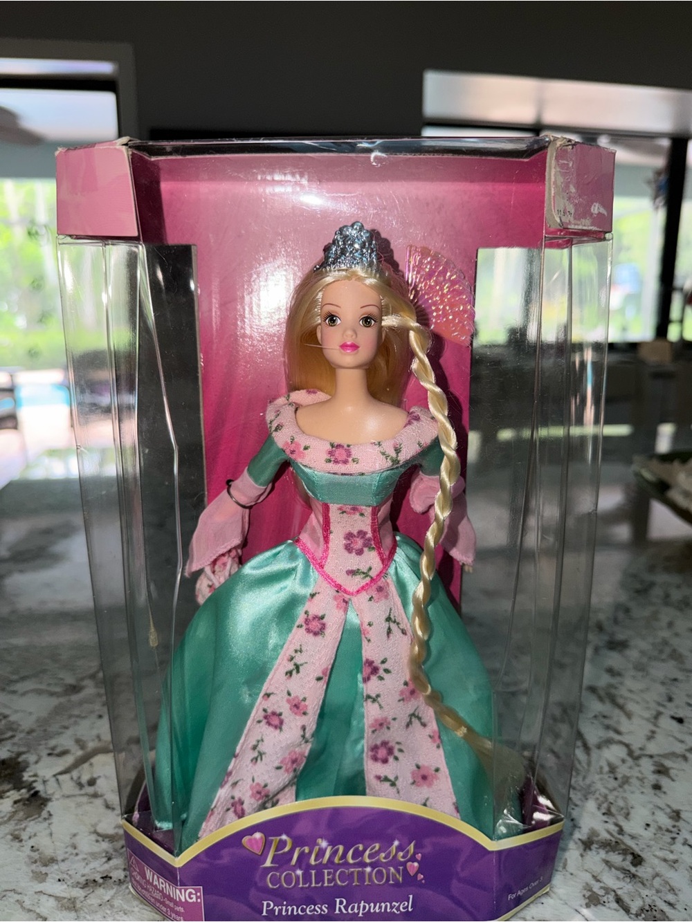 Vintage Princess Collection Princess Rapunzel Doll Retired Collectible See Box